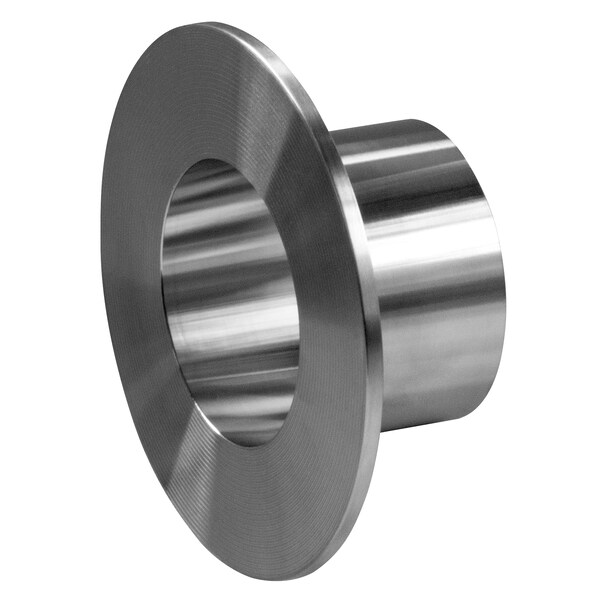Steel & Obrien 2" Type A Stub End (Use w/38Sl)- 1-1/2" Long 304SS Polished 14VB-2-7-304 - main